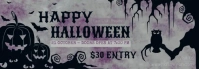 Spooky Halloween Custom Club Tumblr Header Template