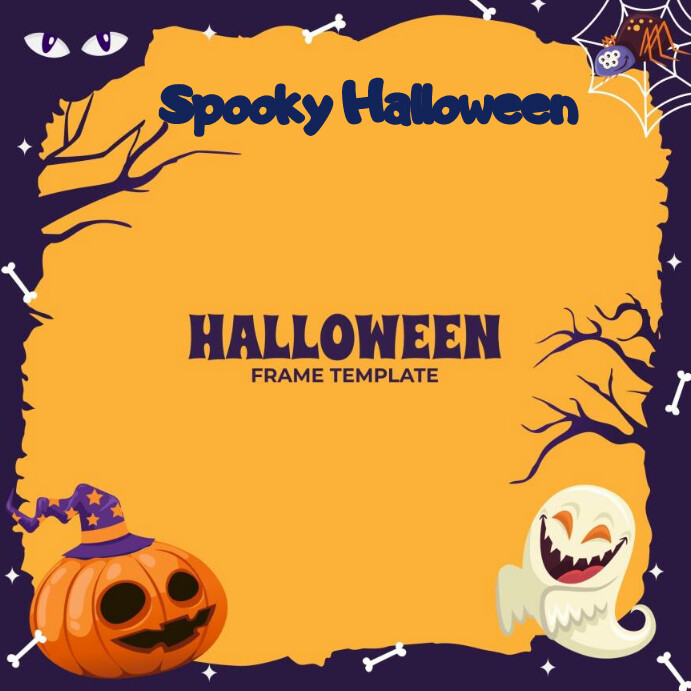 Spooky Halloween Template PosterMyWall Spooky Halloween Template PosterMyWall