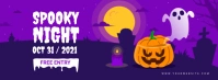 spooky night Facebook Cover Photo template