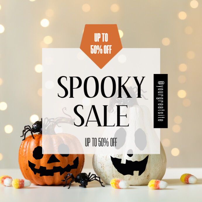 Copy of Spooky Sale | PosterMyWall