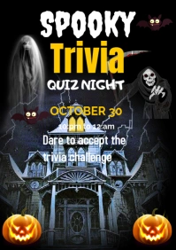 Spooky Trivia NIight A2 template