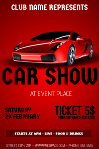 car show flyer template | PosterMyWall