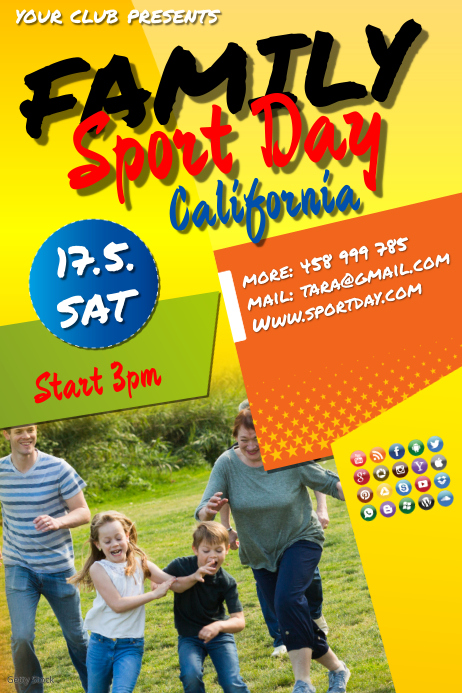 Sport Day Template PosterMyWall sport-day-template-postermywall