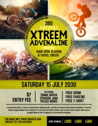 Sport Event Flyer / Poster Pamflet (VSA Brief) template
