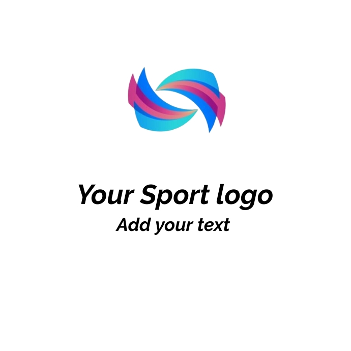 Sport logo Logotyp template