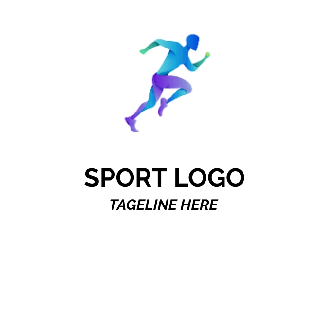 sport logo Logótipo template
