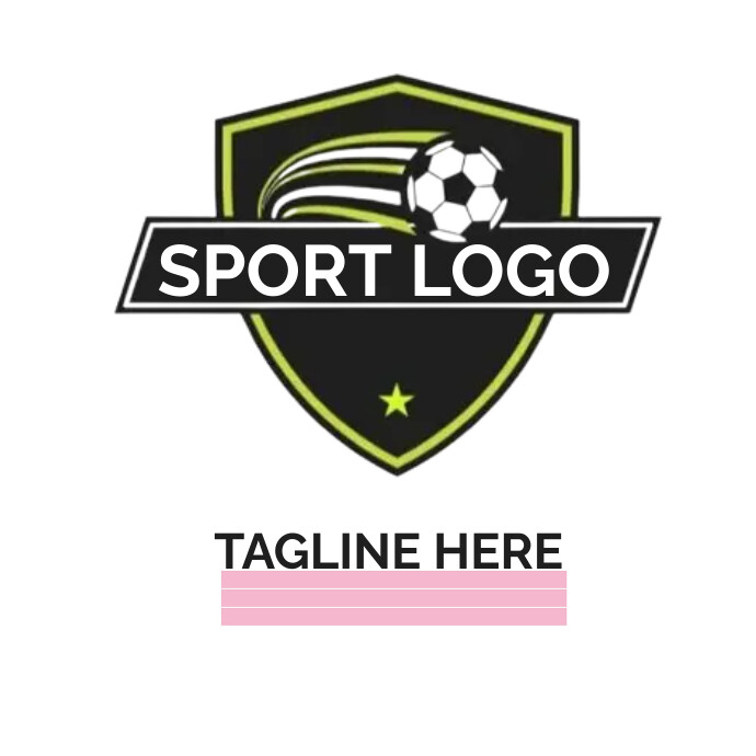 sport logo โลโก้ template