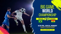 Sport Match Twitter Post template
