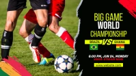 Sport Match YouTube Thumbnail template