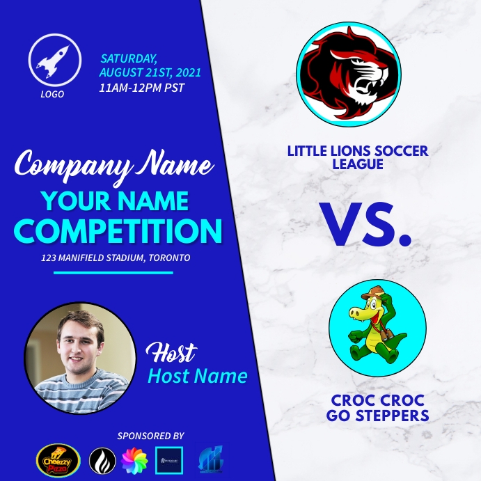 Sports Competition Template PosterMyWall