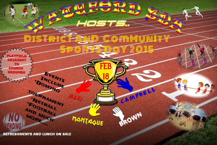 Waterford Sports Day Template | PosterMyWall