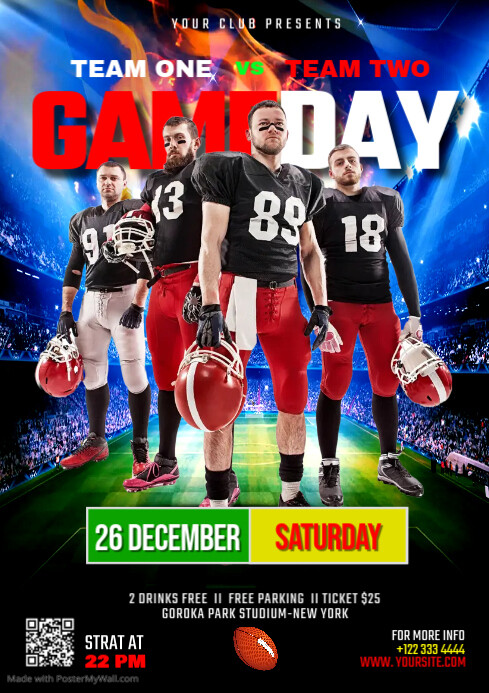 SPORTS Template PosterMyWall