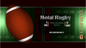 Sports Digitalt display (16:9) template