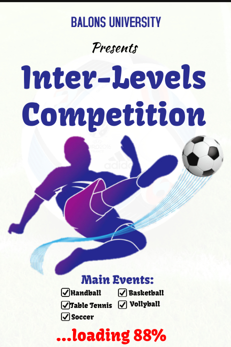 Sports Event Flyer Template Postermywall