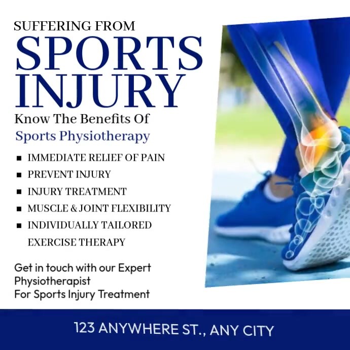 Copy of Sports Injury | PosterMyWall