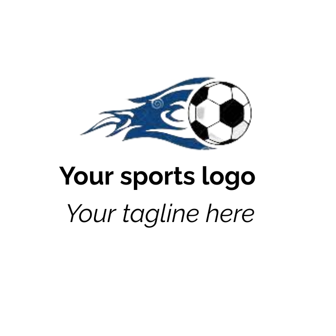 Sports logo template