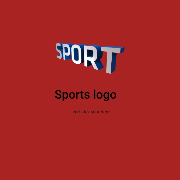 Sports logo design template | PosterMyWall