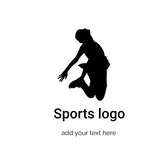 Sports logo design template Logotyp