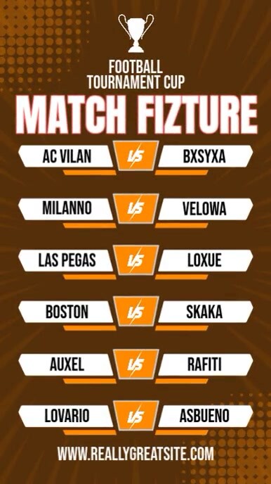 Sports Match Schedule Instagram Story Indaba yaku-Instagram template