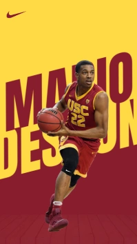sports poster design Instagram Story template