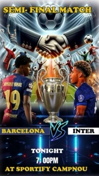 SPORTS POSTER TEMPLATES Reel de Instagram