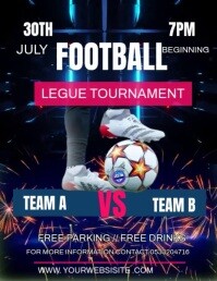 SPORTS POSTER TEMPLATES Flyer (US Letter)