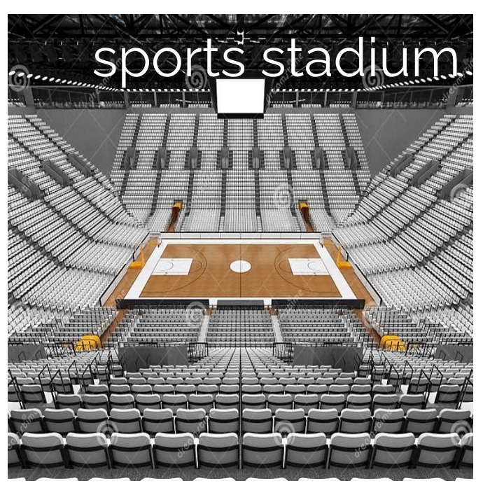 sports stadium logo design template Logótipo