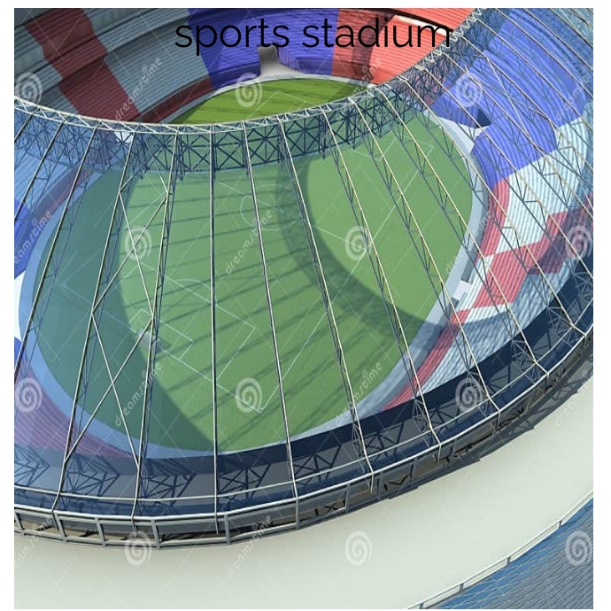 Sports stadium logo design template.ate