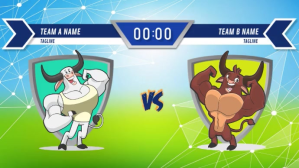 Sports Team Score Board Template Digital Display (16:9)