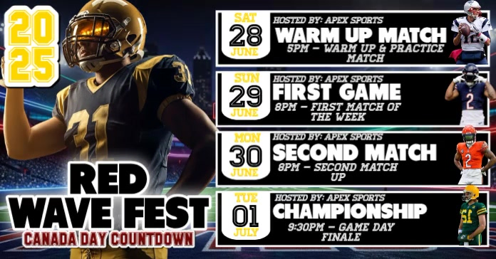 Sports Week Events Template | PosterMyWall