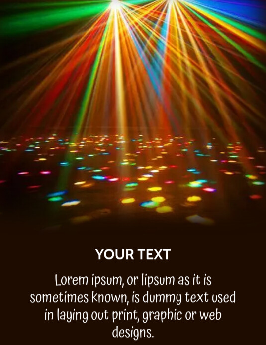 Flyer Splashlight Copy of SPOTLIGHT FLYER | PosterMyWall