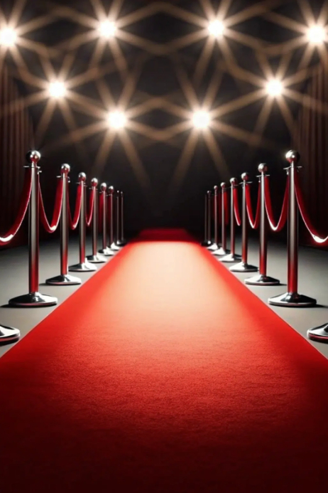 Spotlight Stage Background Poster template