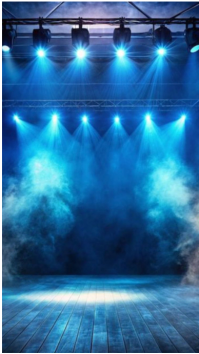 Spotlight stage glow Instagram Story template