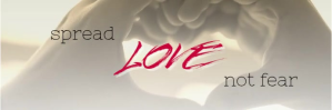 spread love not fear twitter header template
