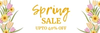 spring, event,spring card,retail,sale Banner 2 × 6' template