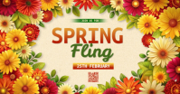 spring, event,spring card template