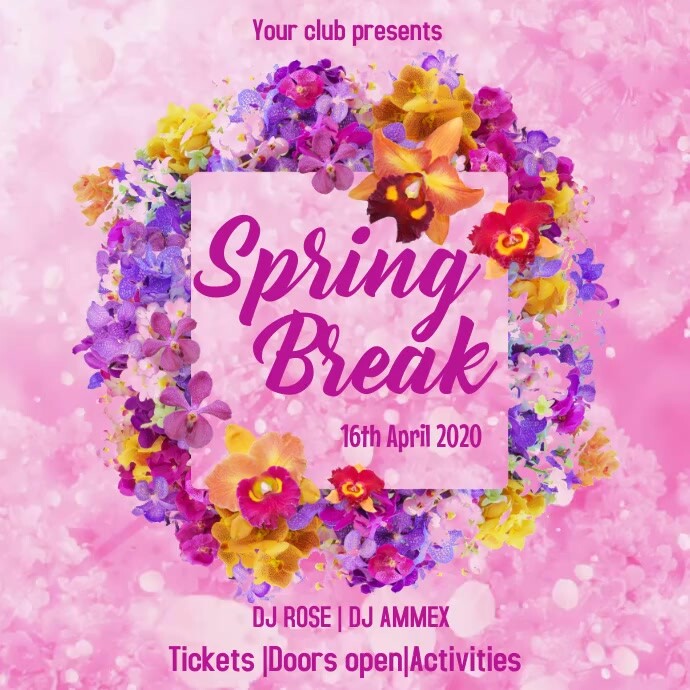 spring, event,spring card Template | PosterMyWall