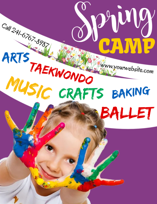 Spring Theme For Spring Camp Copy of Spring, Spring Camp | PosterMyWall