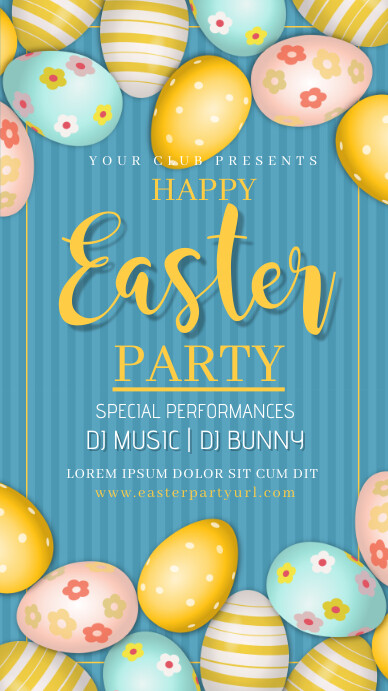 spring, event,spring card Instagram-verhaal template
