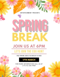 SPRING BREAK Template PosterMyWall