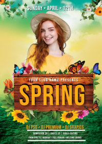Spring Party Ads Template | PosterMyWall