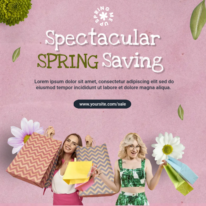 Spring Ad Verbage Plantilla de Spring Ads | PosterMyWall