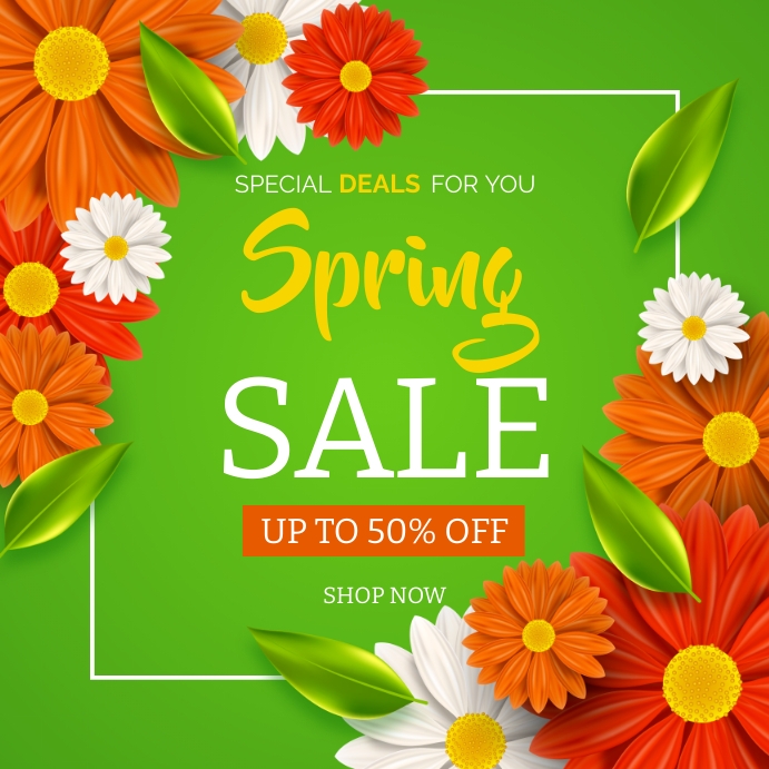 Spring Ad Verbage Plantilla de spring advert | PosterMyWall