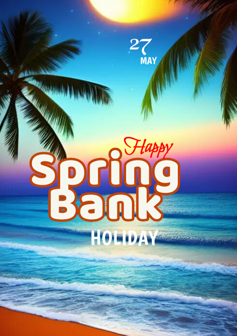 Spring Bank Template | PosterMyWall