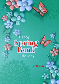 Spring Bank Holiday Template | PosterMyWall