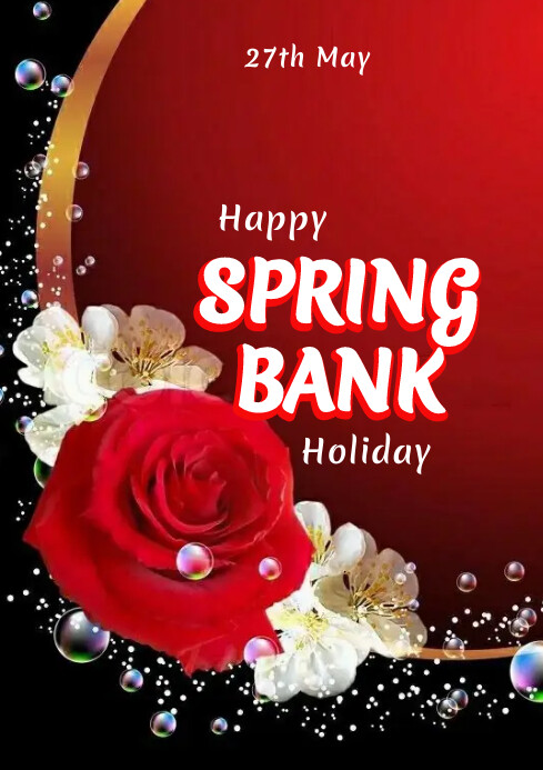Spring Bank Holiday Template | PosterMyWall