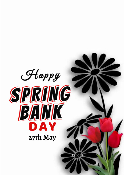 Spring Bank Holiday Template | PosterMyWall