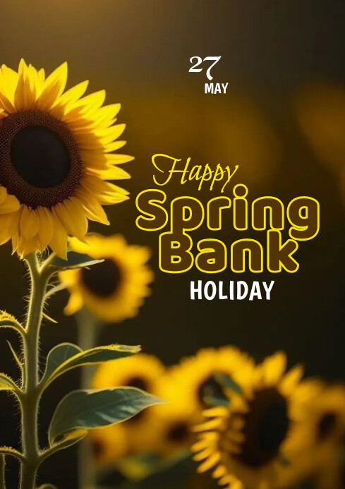 Spring Bank Holiday Template | PosterMyWall