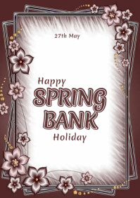 Spring Bank Card Design Spring bank holiday Template | PosterMyWall