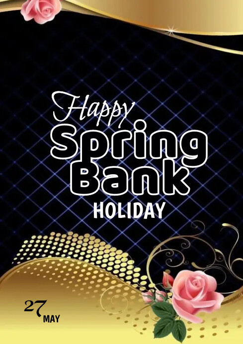Spring Bank Holiday Template | PosterMyWall